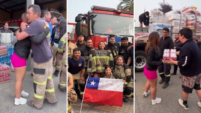 Más de 5.500 botellas: Naya Fácil publica primeros videos entregando ayuda en Lirquén por incendios