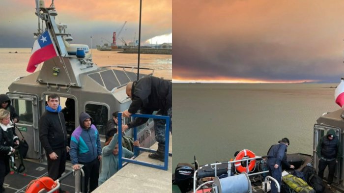 VIDEO | Revelan inéditos registros del rescate por mar en Punta de Parra