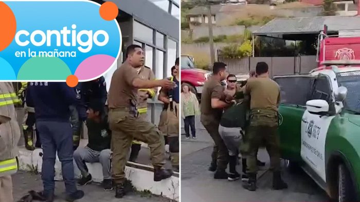 Traía consigo productos inflamables: Hombre fue detenido por intentar provocar un incendio en Penco