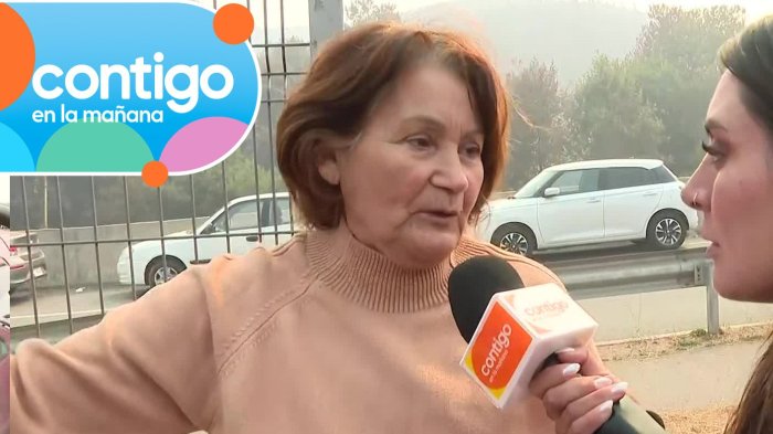 Vecina que se salvó de incendio utiliza su hogar como refugio: “Llegaron muchos animalitos a mi casa”