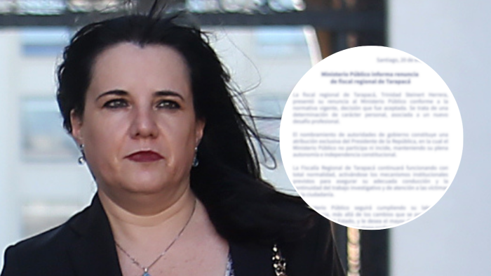 “Por un nuevo desafío personal”: Trinidad Steinert renuncia a su cargo como fiscal de Tarapacá