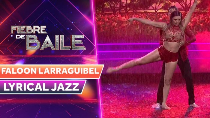 Con el romanticismo de Camilo Sesto: Faloon se lució bajo la lluvia con apasionada coreografía