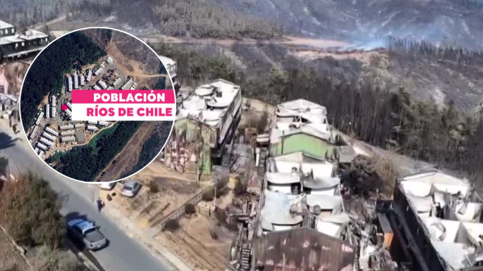 La tragedia de Ríos de Chile: El antes y después de la población arrasada por los incendios forestales