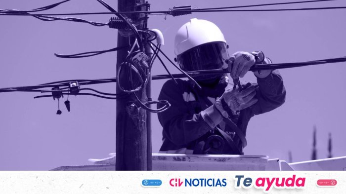 Informan que habrá cortes de luz en 6 comunas de la Región Metropolitana para las próximas horas