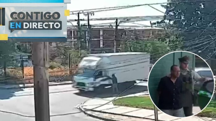 “Llegaron con pistolas”: Víctima relata robo de camión con carne por presuntos menores de edad en Maipú