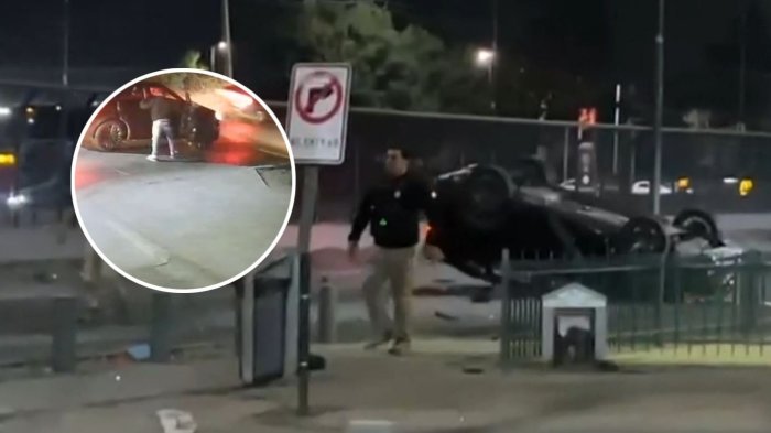 Banda delictual volcó vehículo en Buin tras larga persecución luego de dos encerronas frustradas