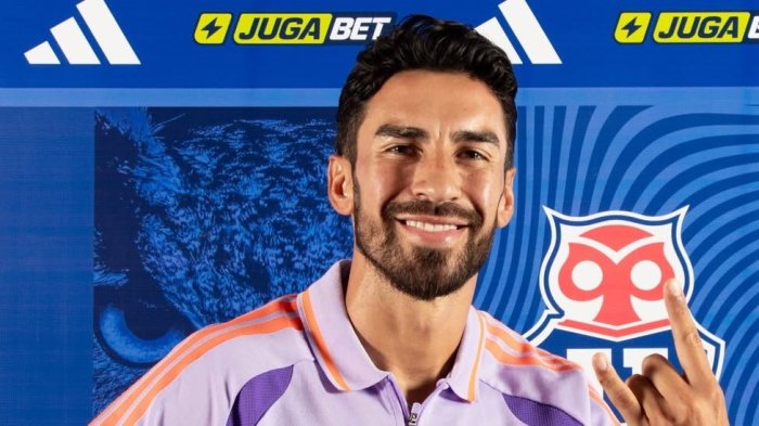 Más goles en primer semestre: Así fue la temporada de Juan Martín Lucero antes de llegar a la U