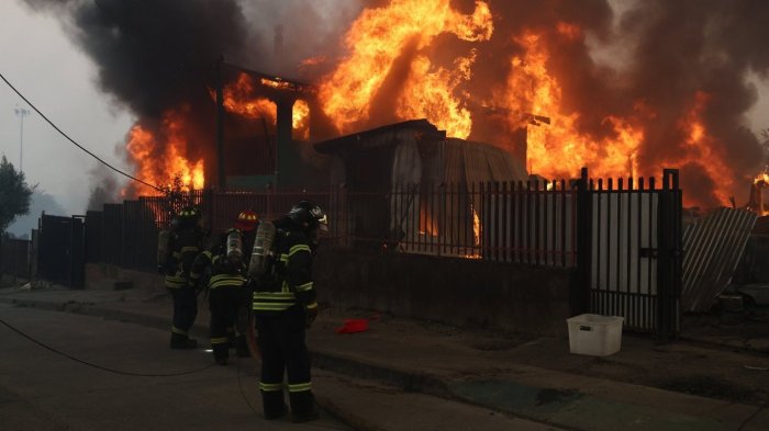 Tras alerta de vecinos: Detienen a sospechoso de iniciar focos de incendio en Punta de Parra