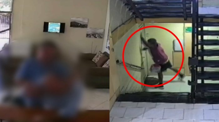 VIDEO | Cámaras de seguridad captan violenta conducta de residente de edificio que agredió a vecinos y realizó destrozos