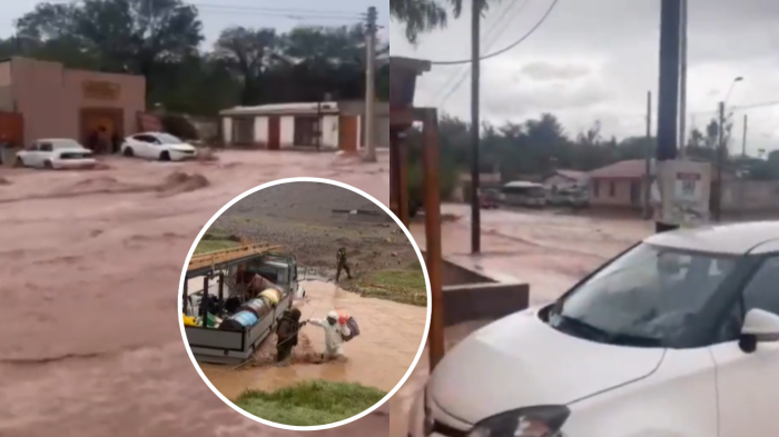 Fuertes lluvias afectan casas y dejan personas aisladas en San Pedro de Atacama