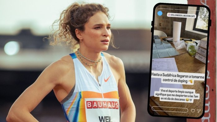 El mensaje de Martina Weil ante estricto control de dopaje: 