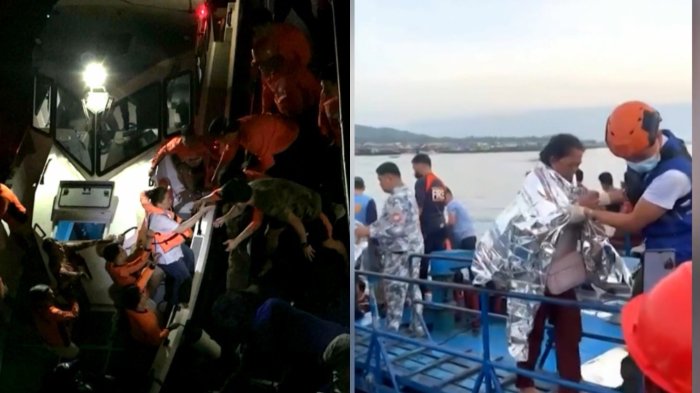 Con más de 350 pasajeros y en plena oscuridad: Tragedia en Filipinas por hundimiento de ferry deja 18 fallecidos