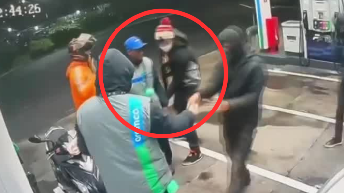 VIDEO | Portaban fusil para cometer asaltos: Banda realizó tour delictual en servicentros de dos comunas