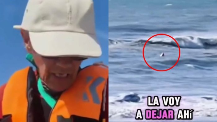 “Que aprenda”: Salvavidas se graba burlándose de kayakista volcado en vez de ayudarlo