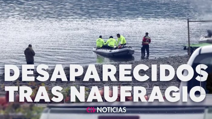 Hay cuatro desaparecidos: Mira el lugar exacto donde se hundió la embarcación Koñimo I en Cochamó