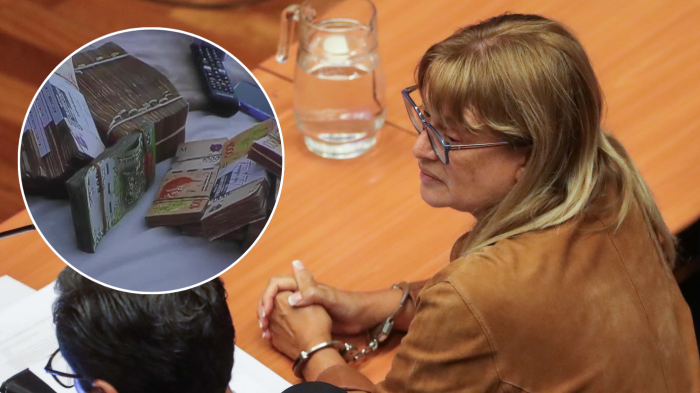 Fajo de billetes sobre la cama: La fotografía clave que permitió la detención de Ángela Vivanco