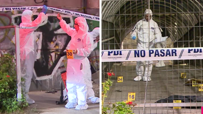 Dispararon 17 veces: Dos adolescentes y un adultos fueron baleados en pasarela de Puente Alto