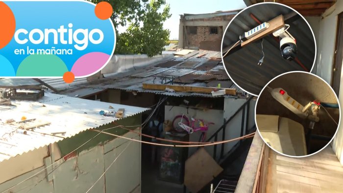 Con cámaras que advertían presencia policial: Así es el interior del cité oculto en barbería de Franklin