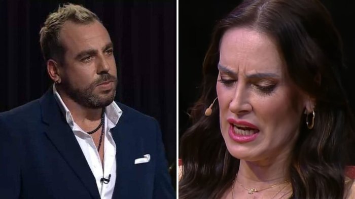 “Me metiste...”: Francisco Kaminski explotó contra Adriana Barrientos en vivo por vincularlo a Camila Andrade