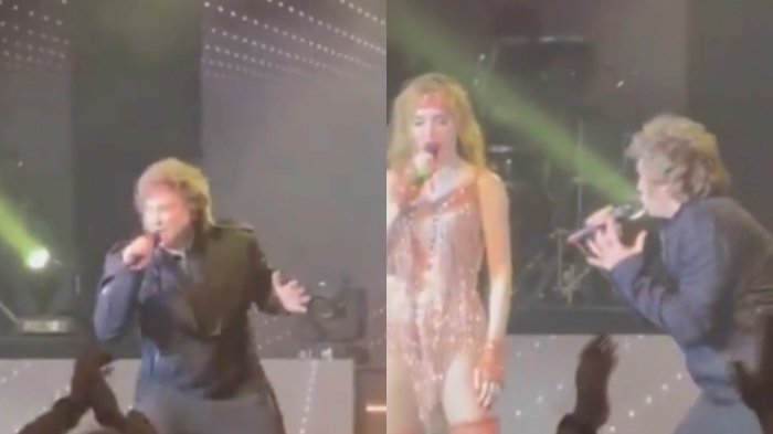 El llamativo registro de Milei cantando el “Rock del gato” junto a Fátima Florez, su expareja