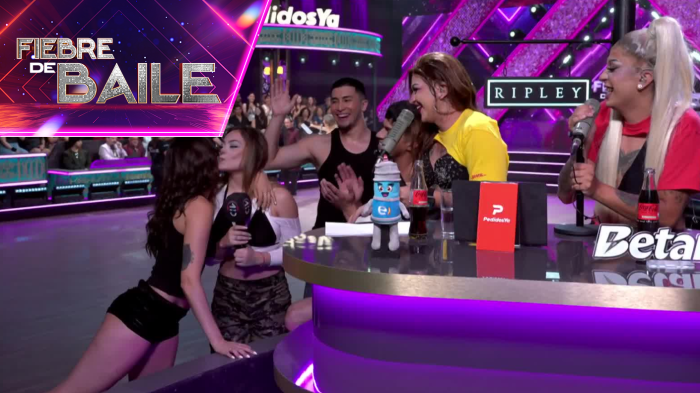 ¡Con beso de reconciliación! Cony Capelli y Skar Labra compartieron particular momento tras competencia