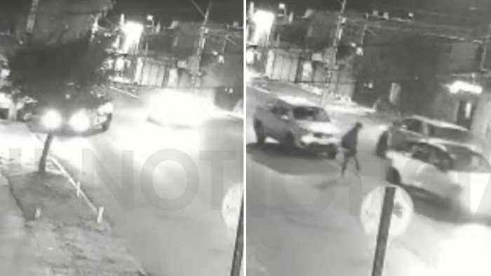 EXCLUSIVO | Video muestra momento en que asaltante es atropellado por su víctima en Maipú