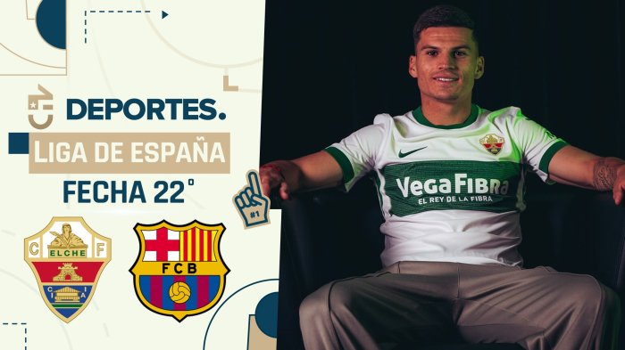 Elche vs Barcelona: Dónde ver EN VIVO y ONLINE el partido por la Liga de España