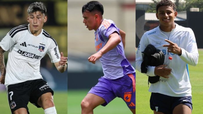 A tener en cuenta: Los jugadores de Colo Colo, la U y la UC llamados a cumplir con minutos Sub 21