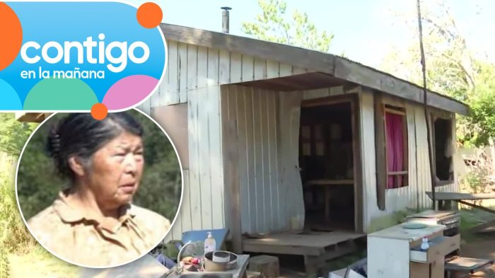 Exclusivo | Periodista del matinal recorrió casa de hijo de Julia Chuñil donde encontraron restos biológicos