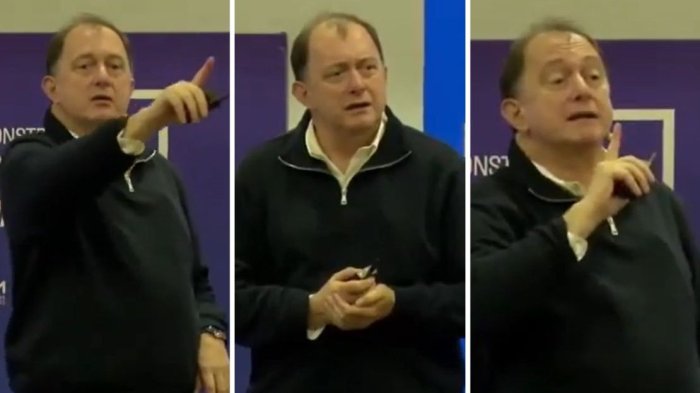 VIDEO | El cruce de Iván Poduje en seminario: “Este señor le da más importancia a una laucha”