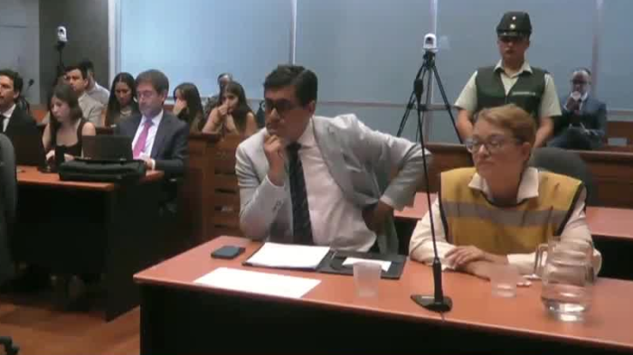 VIDEO | El momento exacto en que Ángela Vivanco se entera que quedará con prisión preventiva