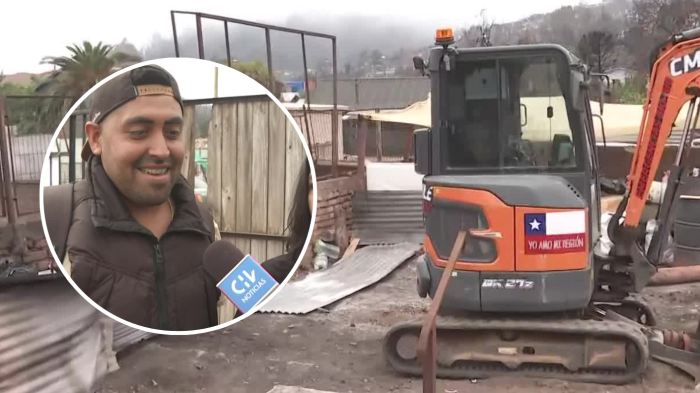 Heroico rescate: Hijo salva a su mamá postrada mientras incendio consumía su casa en El Pino