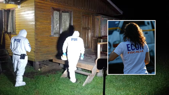 Adulto mayor fue asesinado con un machete en Lago Ranco: lo encontraron amarrado de pies en su cama