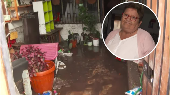 El trágico relato de adulta mayor con casa anegada en Maipú: “Fue terrible, nunca pensé que me iba a pasar”