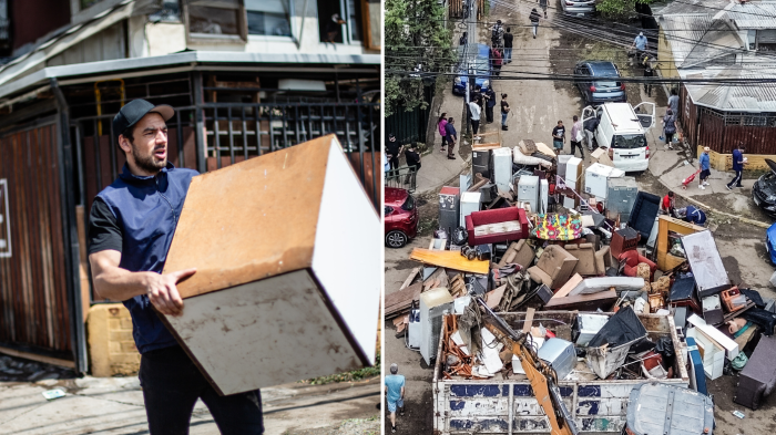 FOTOS | Casas inundadas y autos arrastrados: así quedó Maipú tras tormenta eléctrica en la RM