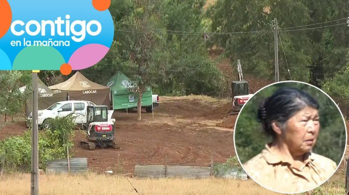 Nuevo punto de interés en desaparición de Julia Chuñil: Excavan casa de vecino clave en la investigación