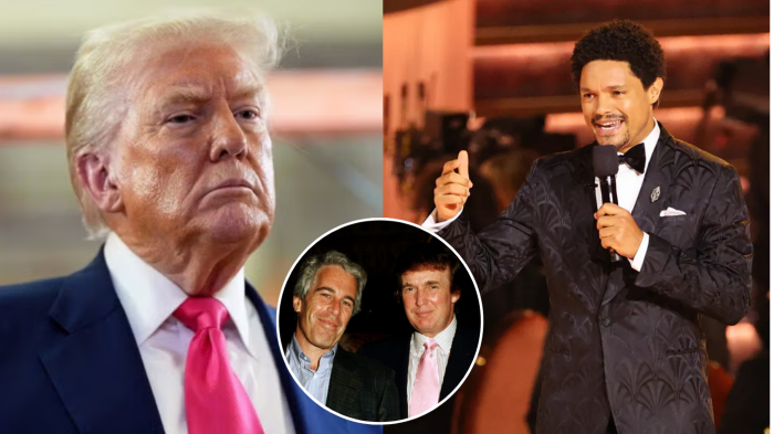 Trump niega haber estado en la isla de Epstein y se lanzó contra presentador de los Grammys