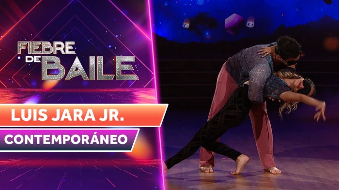Un baile para no soltar: Luis Jara Jr. se la jugó con su interpretación a ojos vendados en Fiebre de Baile