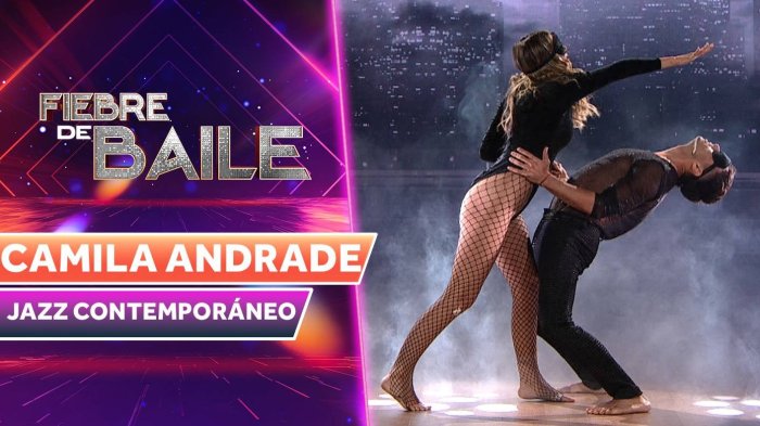 Con un clásico de Evanescence: Camila Andrade impactó con elegante baile de ojos vendados