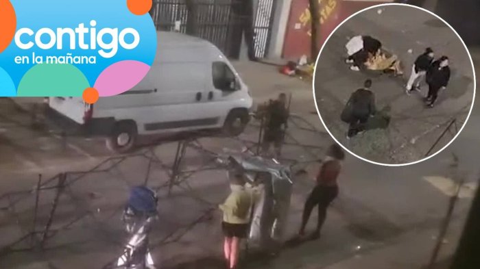 Noche de violencia y barricadas con toldos azules: Lo que dejó el megaoperativo en barrio Meiggs