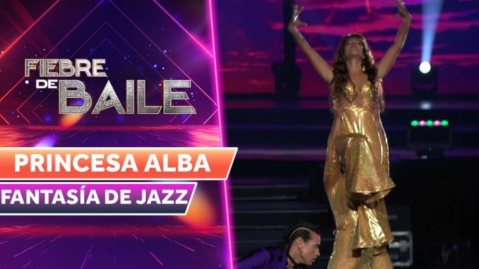 ¡El wow moment del año! Princesa Alba desafió la gravedad con una coreografía del alto impacto