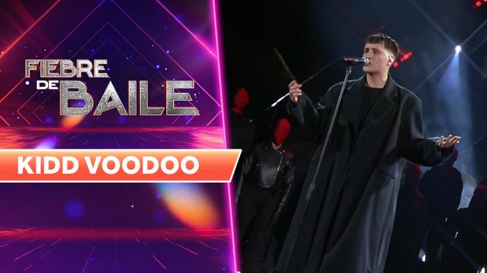 ¡Coreando a todo pulmón! La presentación de Kidd Voodoo que desató euforia en la final de Fiebre de Baile