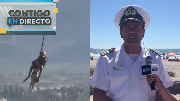 Salvaron a 13 bañistas: Rescates simultáneos en playas no aptas para el baño marcaron jornada en La Serena