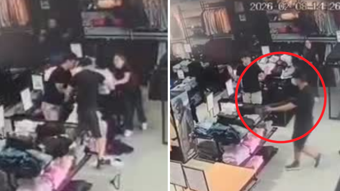 Registran violento asalto armado en outlet de Santiago: es el segundo del día