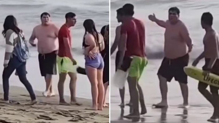 VIDEO | Salvavidas rescató a niño en Cartagena de ser ahogado y luego fue increpado e insultado