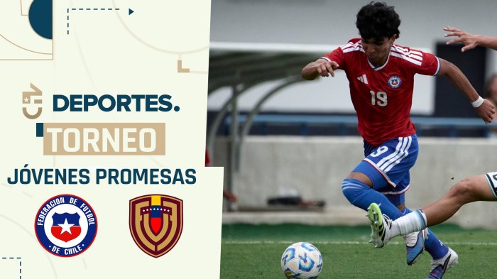 Chile vs Venezuela EN VIVO: Dónde ver a La Roja Sub 17 en Torneo Jóvenes Promesas