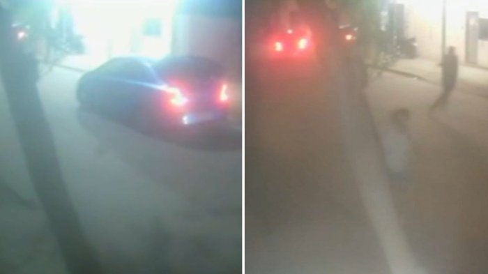 Lo emboscaron cuando guardaba su auto: Video captó asesinato a tiros en Quinta Normal
