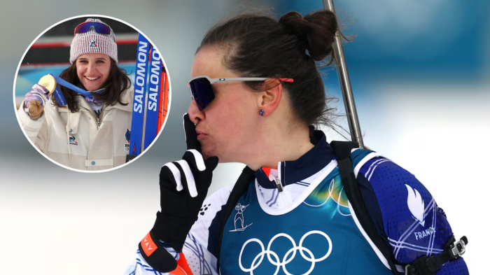 Fue condenada por robo y ya ganó dos oros en los JJOO de Invierno: Festejó con particular gesto