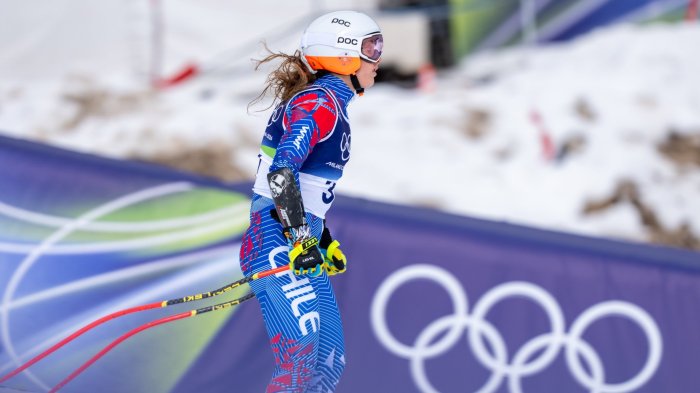 Luchando hasta el final: Matilde Schwencke finalizó su participación en los JJOO de Invierno