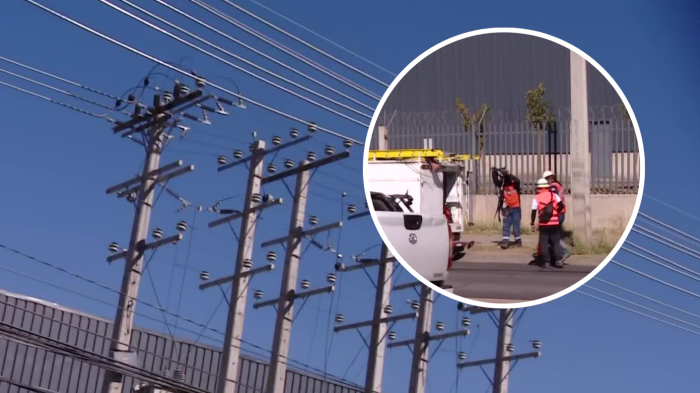 Sujeto murió tras recibir descarga eléctrica mientras robaba cables en Quilicura